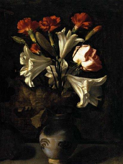 Juan de Flandes Vase of Flowers